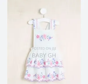 Billie Girls Long Floral Sleeveless Dress