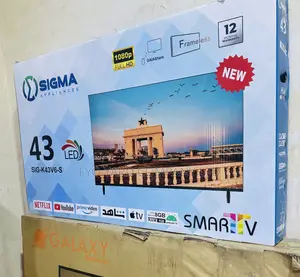 Slim and Sleek Design Sigma Smart 43’ Digital FHD Tv