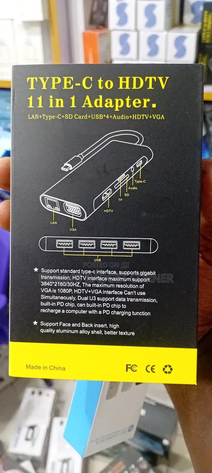 11 in 1 Type-C to Hdmi Converter