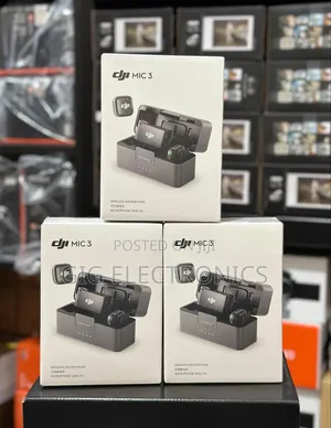 Dji Mic 3 2-person Compact Wireless Microphone System