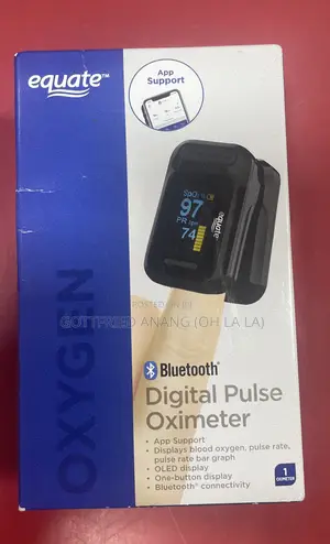 Equate Digital Pulse Oximeter With Bluetooth Wireless Technology,