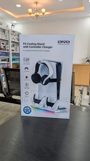 Ps5 Charging Stand With Cooling Fan
