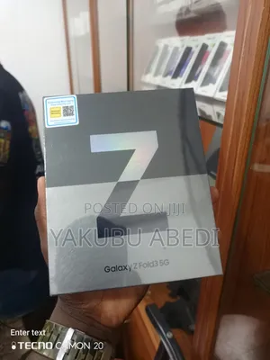 New Samsung Galaxy Z Fold 3 256 GB Black