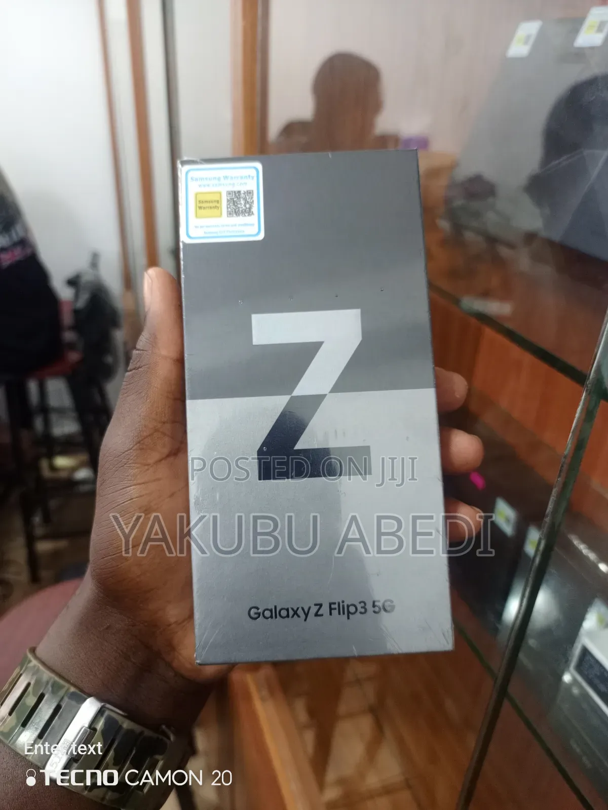 New Samsung Galaxy Z Flip 3 256 GB Black
