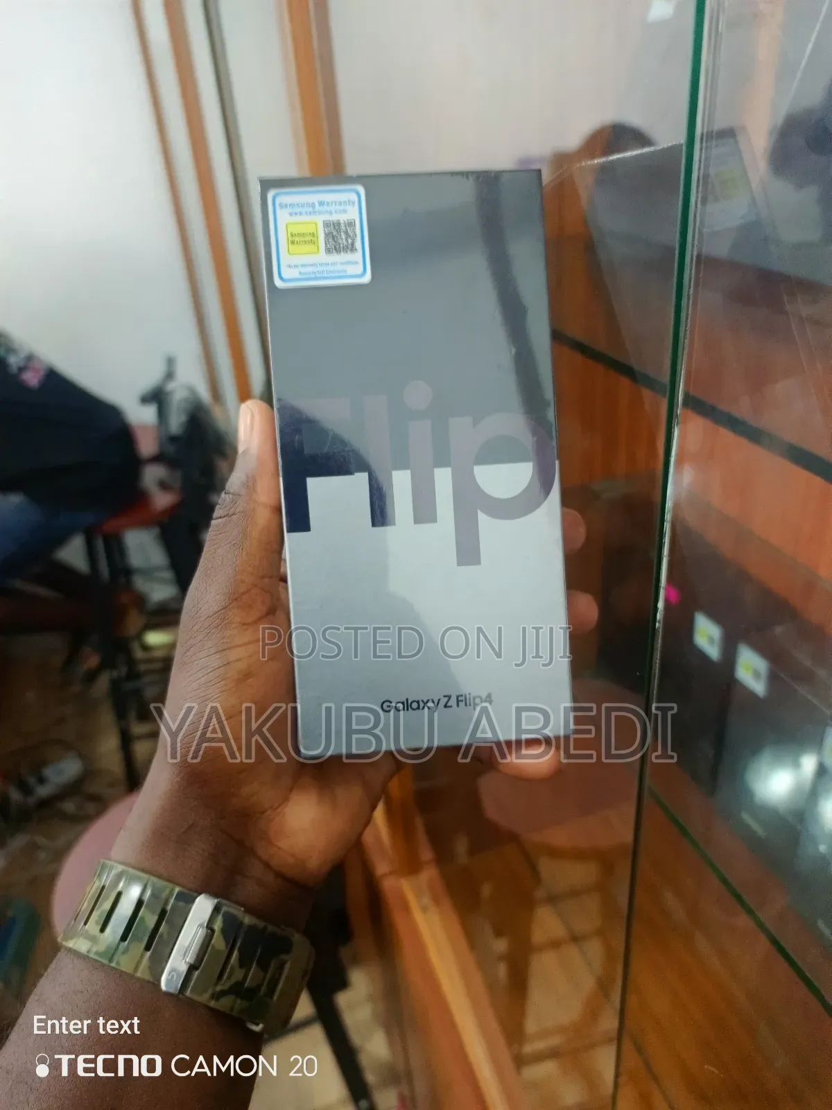New Samsung Galaxy Z Flip4 512 GB Black