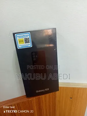 New Samsung Galaxy S23 256 GB Black