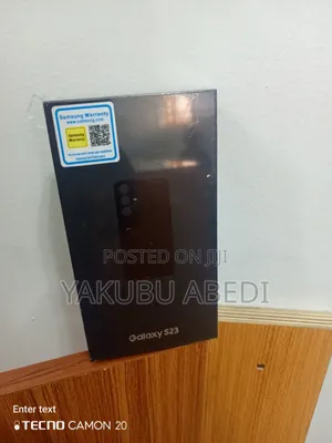 New Samsung Galaxy S23 256 GB Black