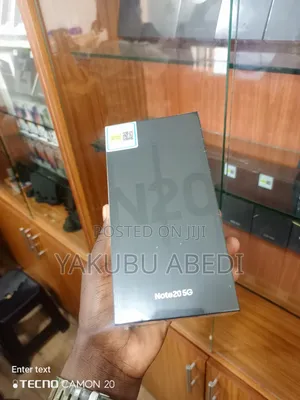 New Samsung Galaxy S20+ 5G 256 GB Black