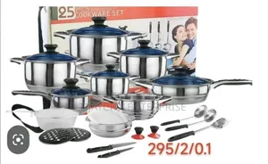 25 Pieces Cookware