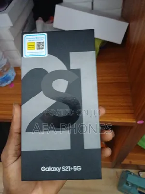 New Samsung Galaxy S21+ 5G 128 GB Black