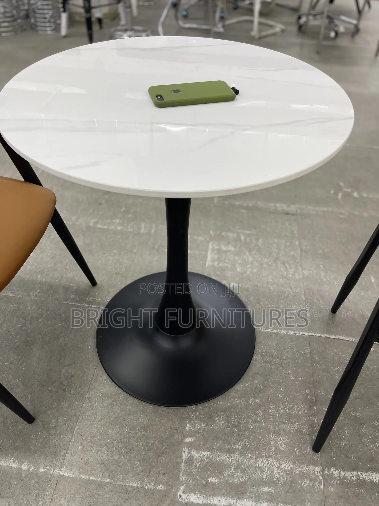 Coffee Table Available With 2 Chairs (Leather Chairs)
