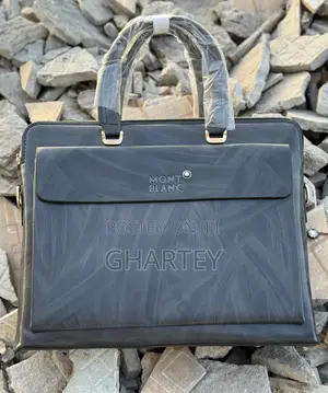 Montblanc Laptop Briefcase Black – Timeless Elegance for Professionals