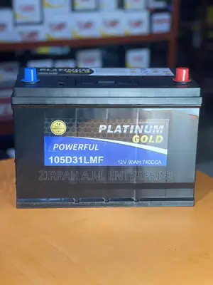 Platinum Gold Battery 105d23l 90ah 17plate