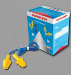 Workman Silicone Earplugs(Snr=37) - 80 Pairs Pack.