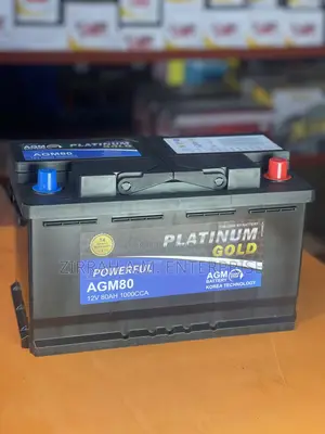 Platinum Gold Battery Agm80 80ah