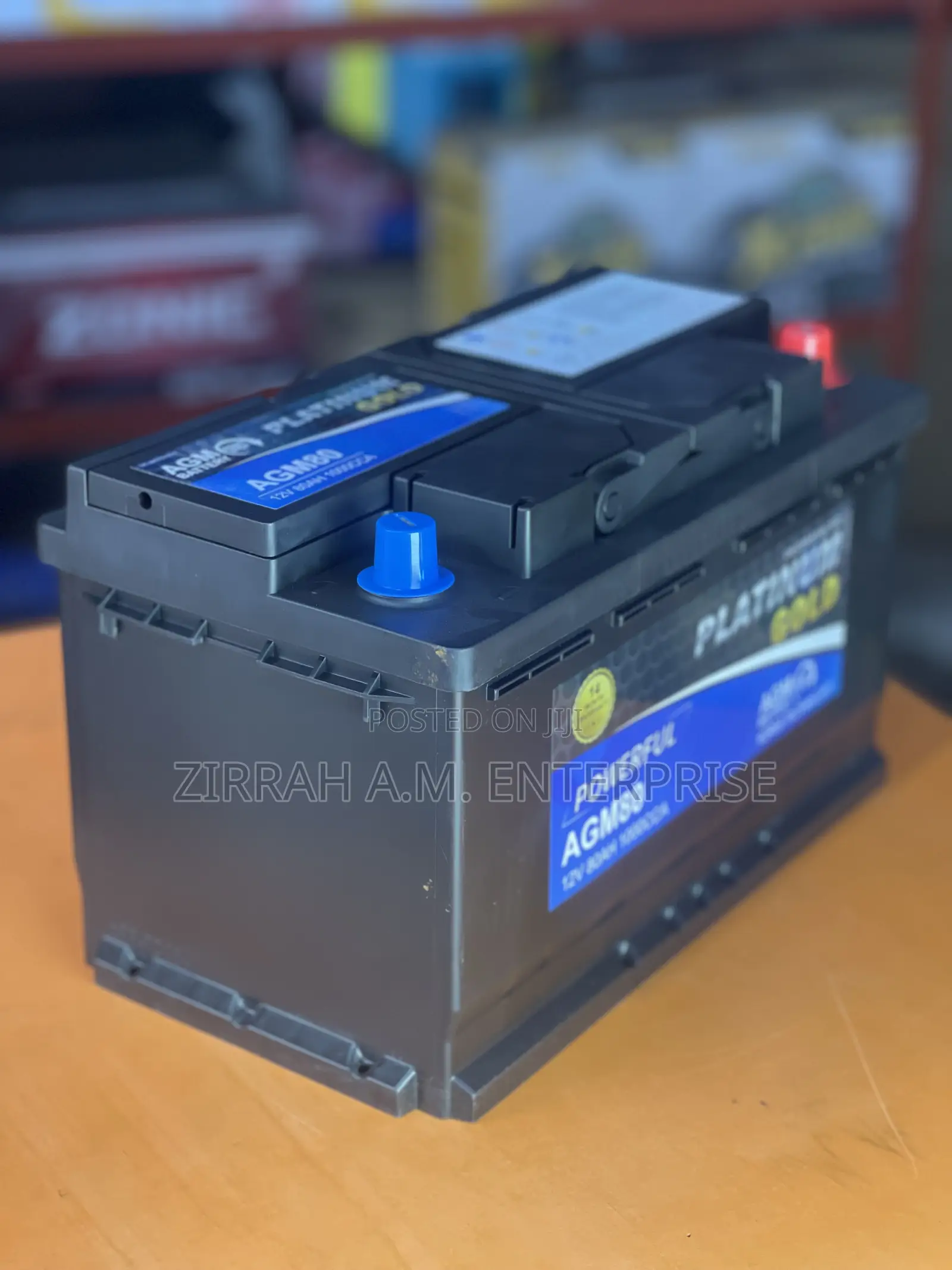 Platinum Gold Battery Agm80 80ah