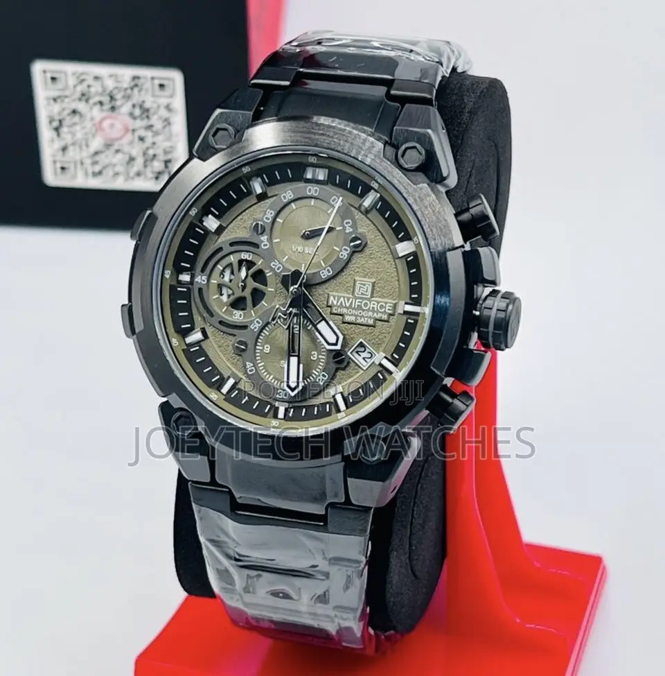 Authentic Naviforce Chronograph Watch