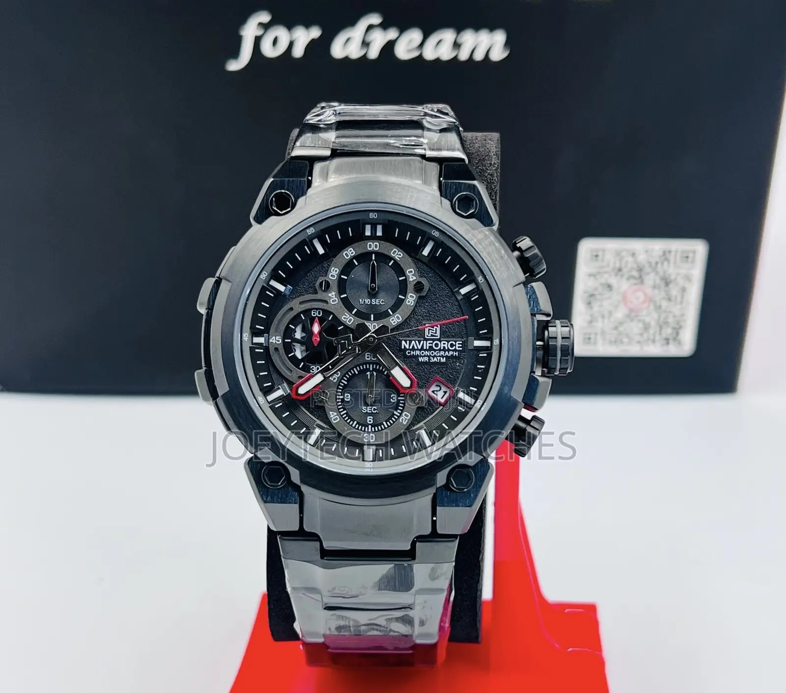 Authentic Naviforce Chronograph Watch