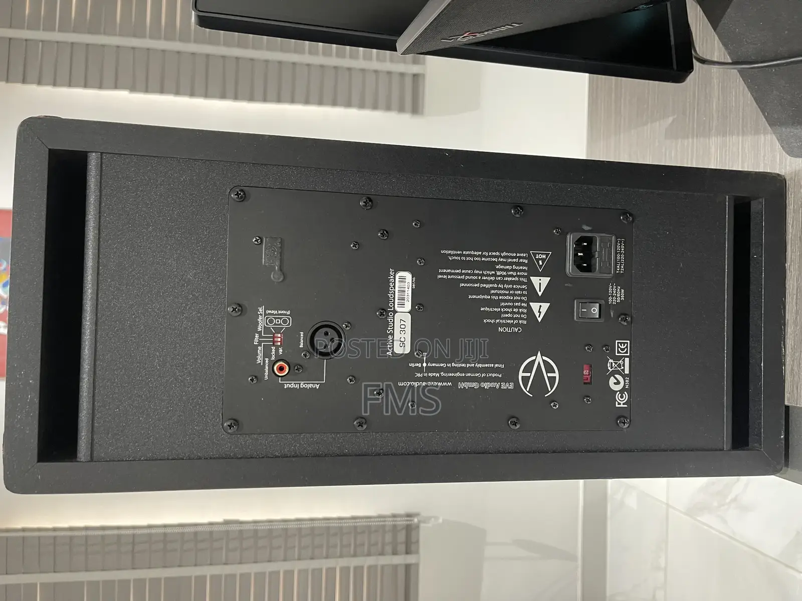 The Eve Audio Sc307 Is a Professional, Tri-Amped 3-Way Studio Monitor.