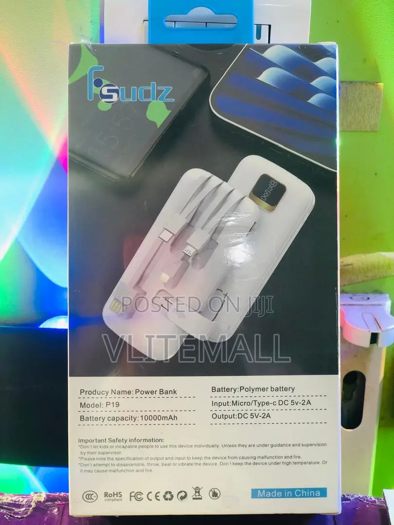 Fsudz P16 10000 Mah Power Bank