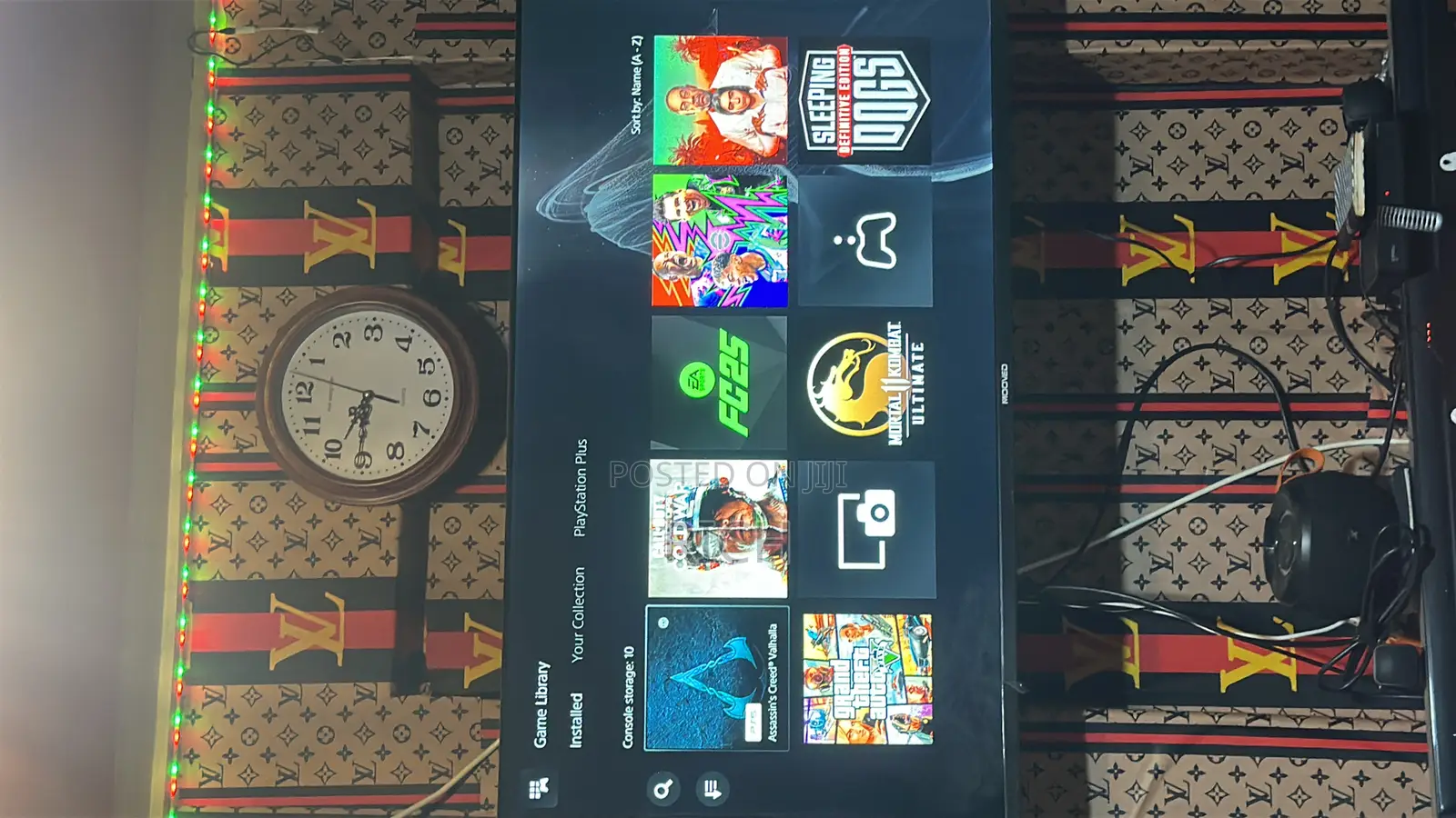 Ps5 Slim Standard With 8 Games on It