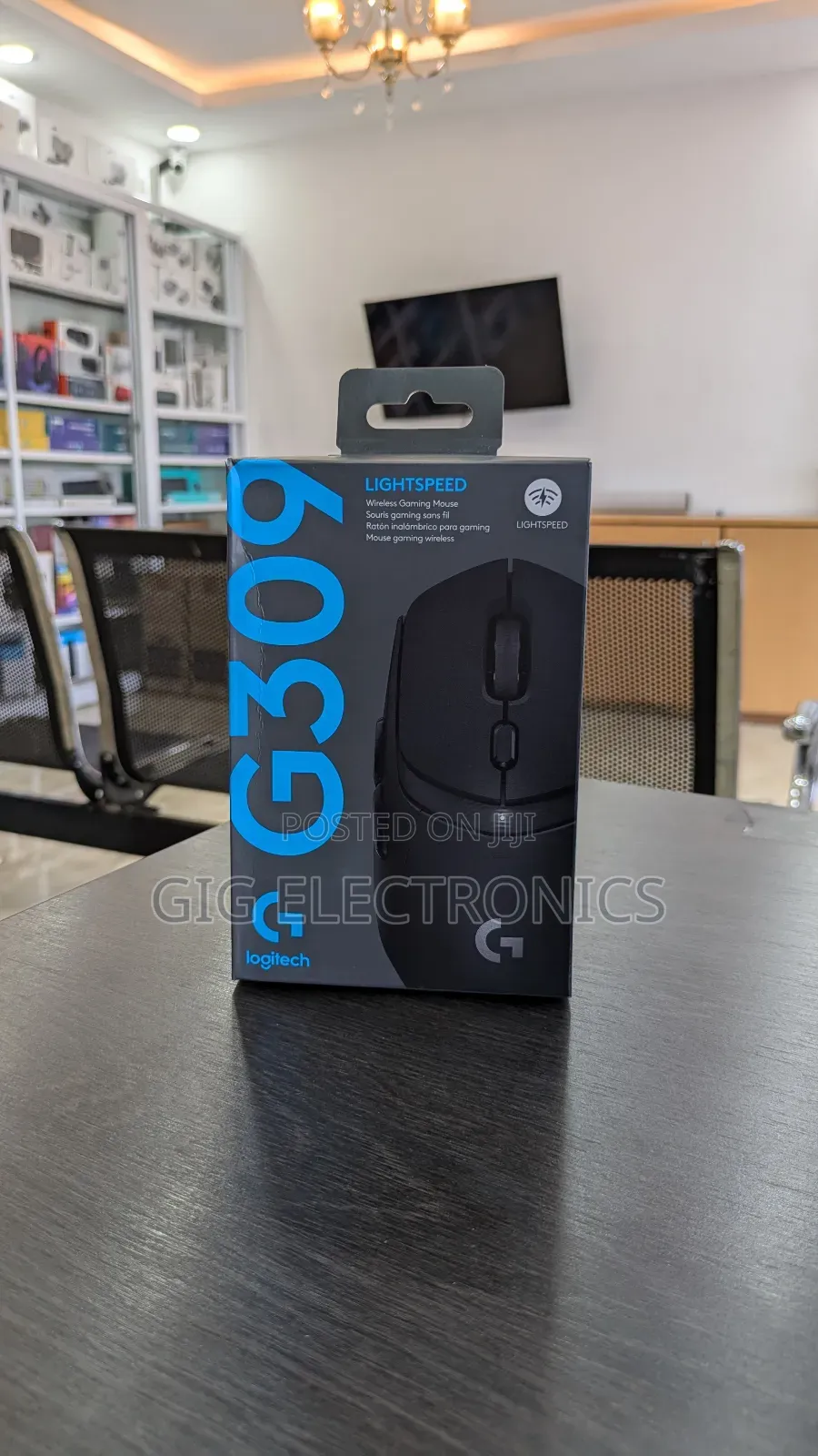 Logitech G309 Lightspeed Wireless Gaming Mouse (Black)