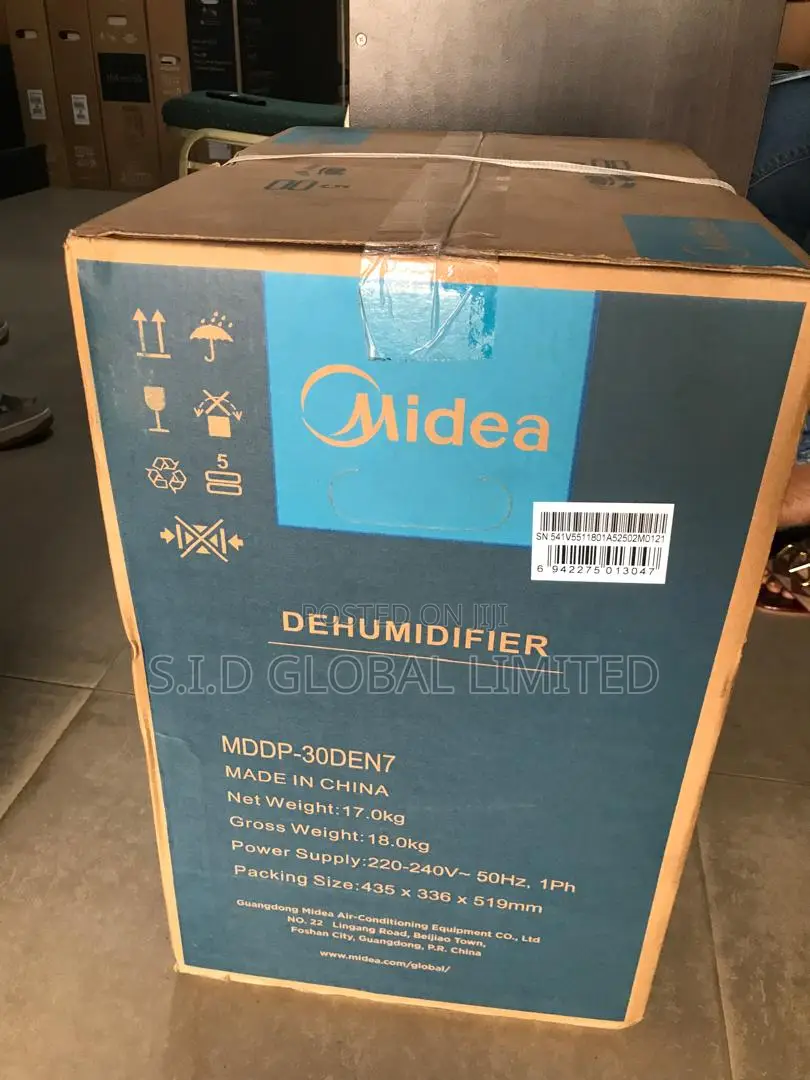 Avoid Mold Or Stale Odour With Midea 30l Dehumifier
