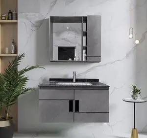 European Cabinet Basin And Mirror Complete_marble Cabinet Basin