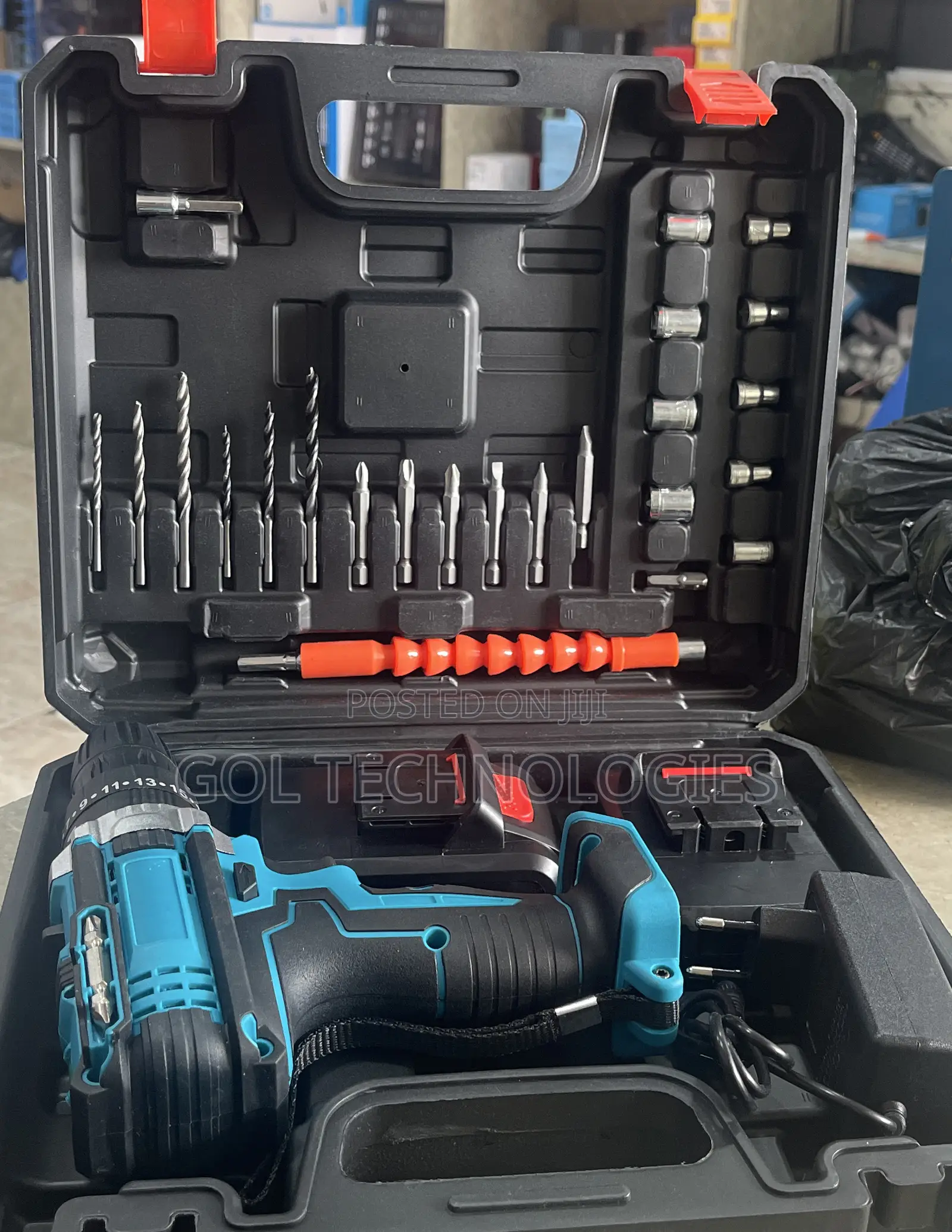 Lithium Electric Screwdriver And Drill Set Cordless Drill Kit 36v