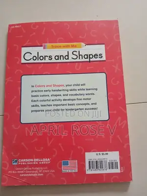 Ccolours and Shapes-Trace, Learning Handwriting Skills