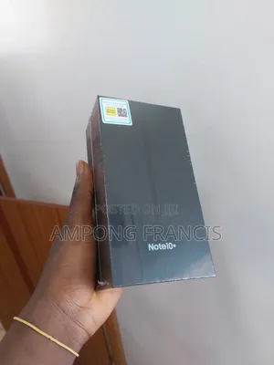 New Samsung Galaxy Note 10 Plus 5G 256 GB Black