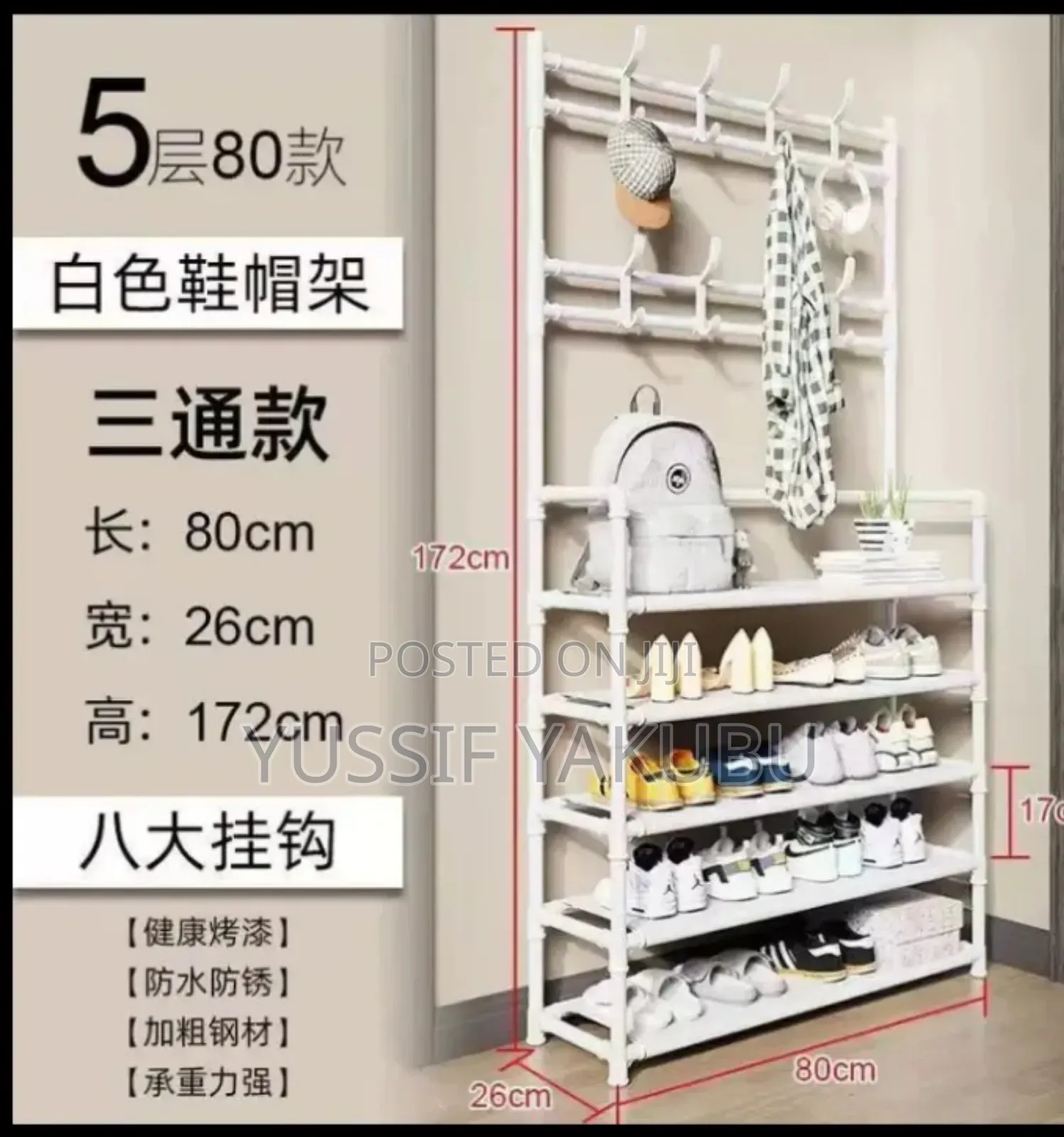 Shoe Rack and Wardrobe