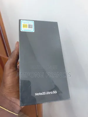 New Samsung Galaxy Note 20 Ultra 256 GB Black
