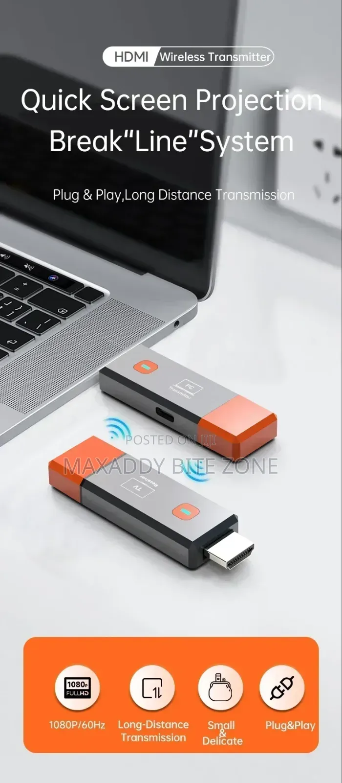 1080p 50m Wireless Hdmi-compatible Video Receiver
Transmitter Extender