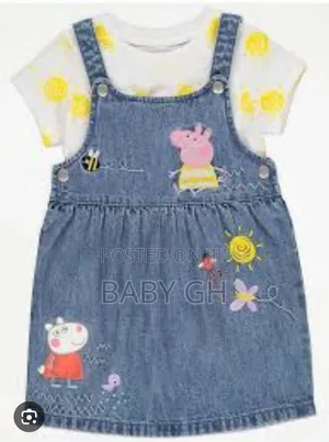 George Peppa Pig Girls 2 Piece Romper and Shirt