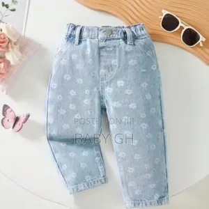George Baby Blue Cartoon Jeans Trousers