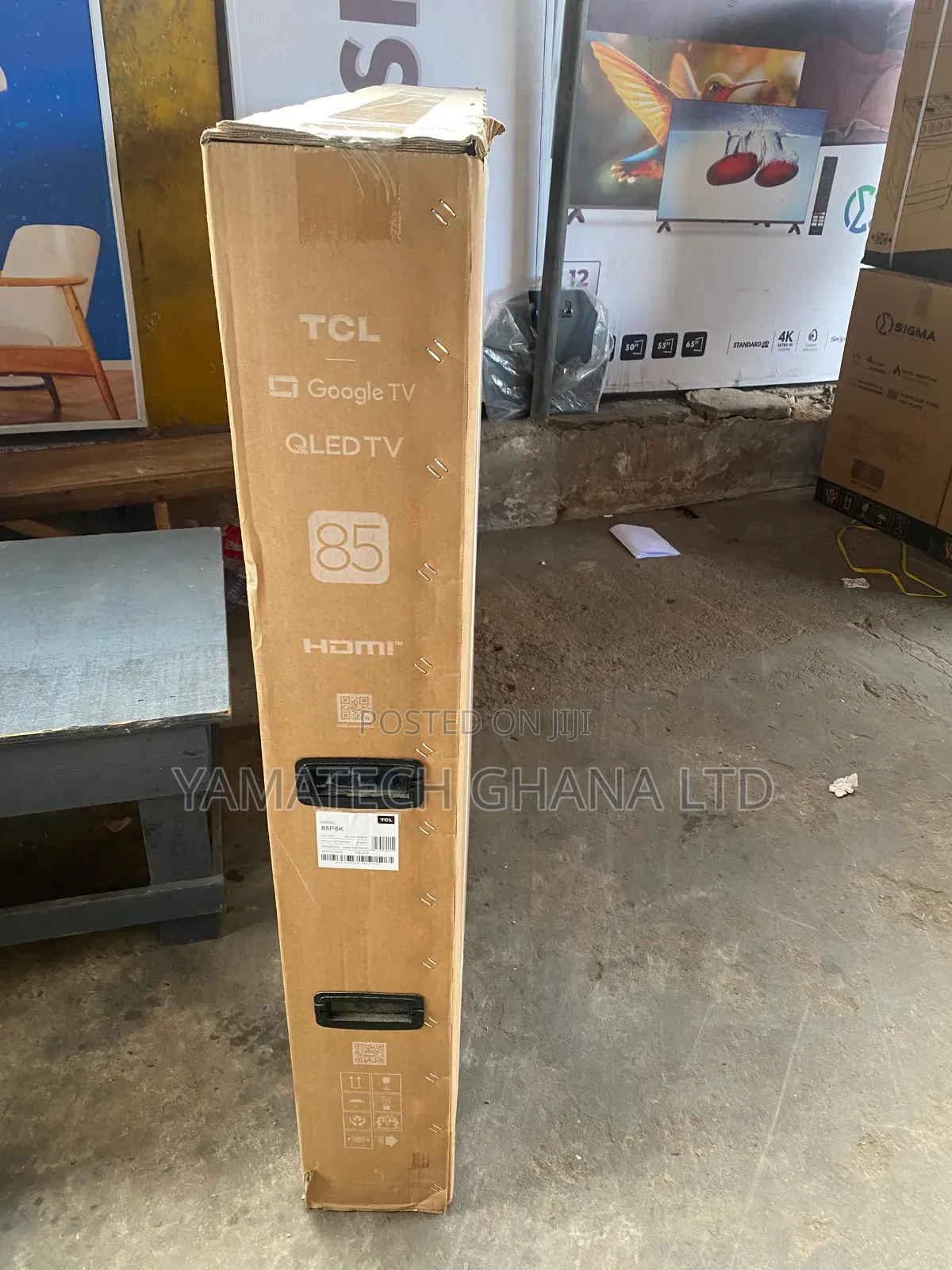Tcl 85inch Google Smart Qled 4k Tv With Voice Control Remote