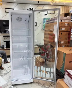 Energy Efficient Nasco 360 Liters Single Door Display Fridge.