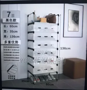 Shoe Rack and Wardrobe