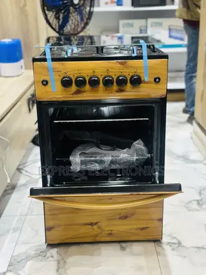 Amazing Deal on Wooden Like Gas Cooker Oven 50/50 4burner . Grill
