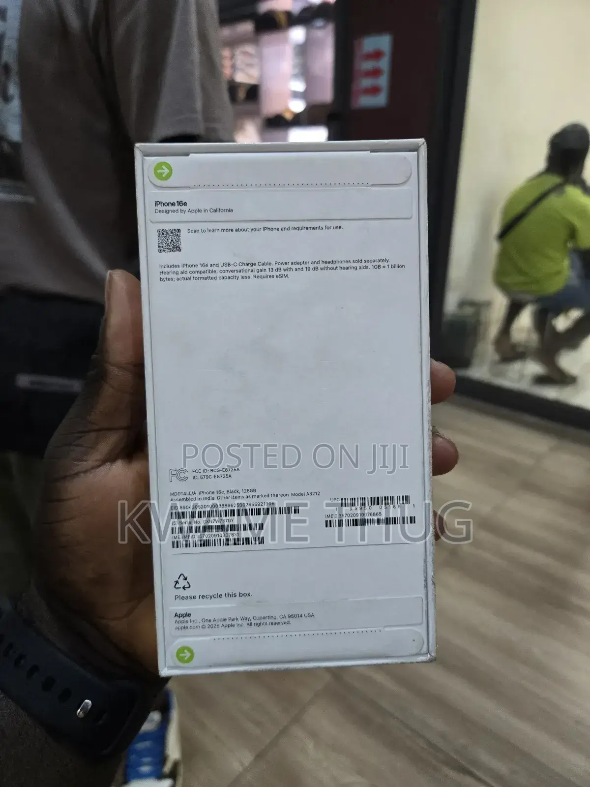 New Apple iPhone 16e 128 GB