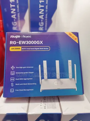 Ruijie Wifi 6 Dual-Band Gigabit Mesh Router Internet Network Ax3000