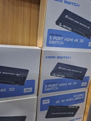 5 Port Hdmi Switcher With Ir Remote Control