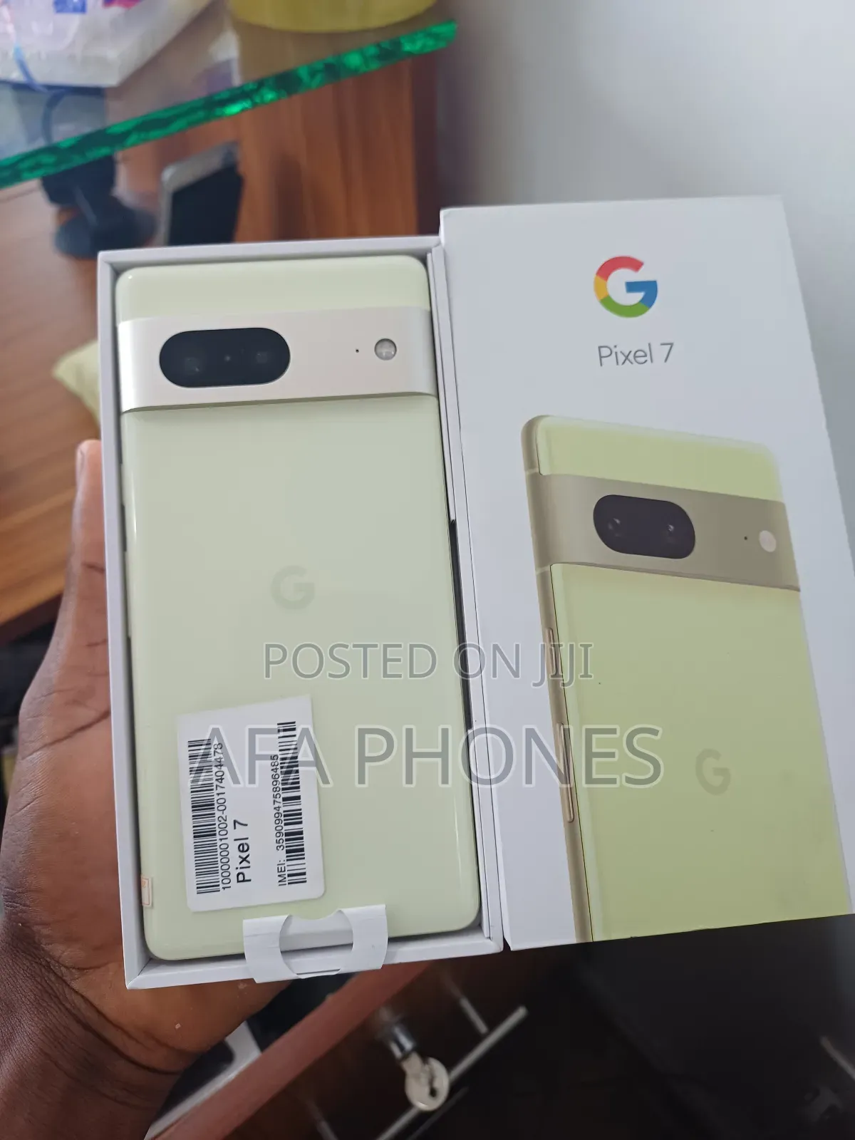 New Google Pixel 7 128 GB Yellow