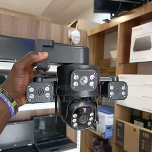 Solar CCTV Camera 3lens PTZ Camera 4g