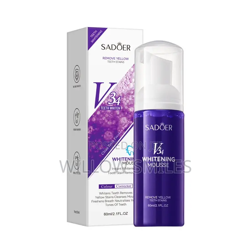 V34 Teeth Whitening Mousse