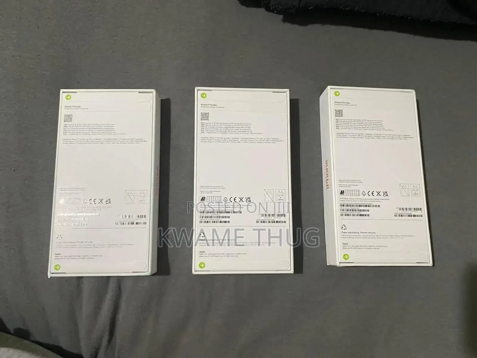 New Apple iPhone 17 Pro Max 256 GB