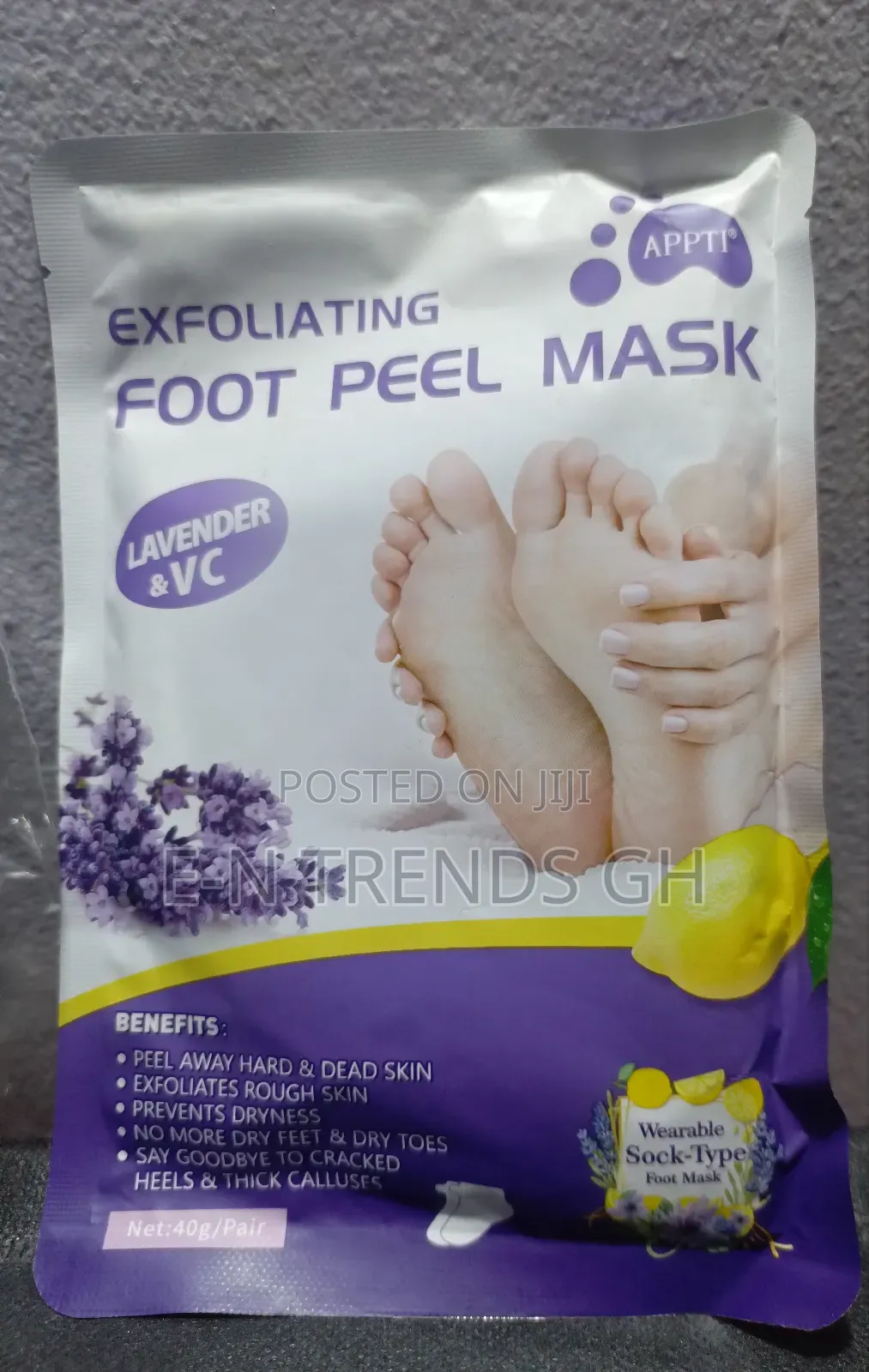 Exfoliating Foot Peel Mask