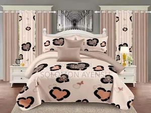 Quality 8 Pieces Bedspread Set Available in Different Colours