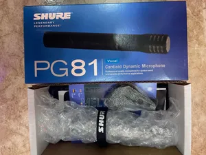 Shure Pg81 Cardioid Dynamic Microphone